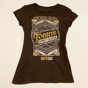 Tobin's Spirit Guide Ghostbusters Womens T-Shirt Size Medium Tee Shirt Tee Fury